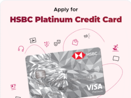 HSBC Visa Platinum Credit Card Lifetime Free