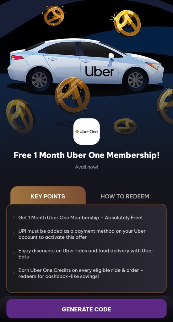 Uber One Free Membership