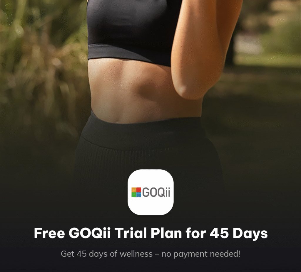 GOQii Trail plan Free with Timesprime