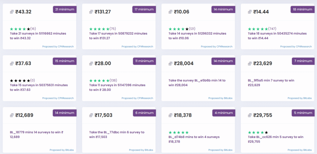 Surveyoo Free Amazon Vouchers or PayPal Cash in Bank