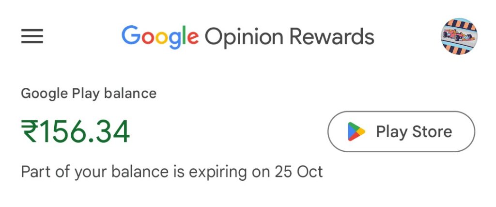 Google Opinion Rewards