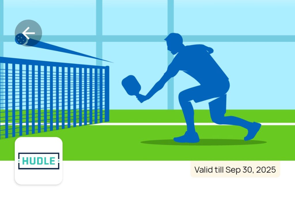 Hudle Visa Offer Free Pickle Bal Game