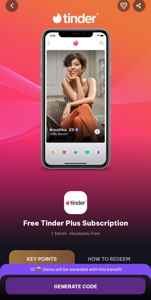Tinder Plus Free Membership